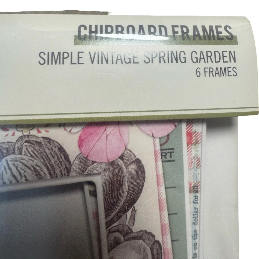 Simple Stories Simple Vintage Spring Garden Bundle OS Multicolor Floral Bits NWT